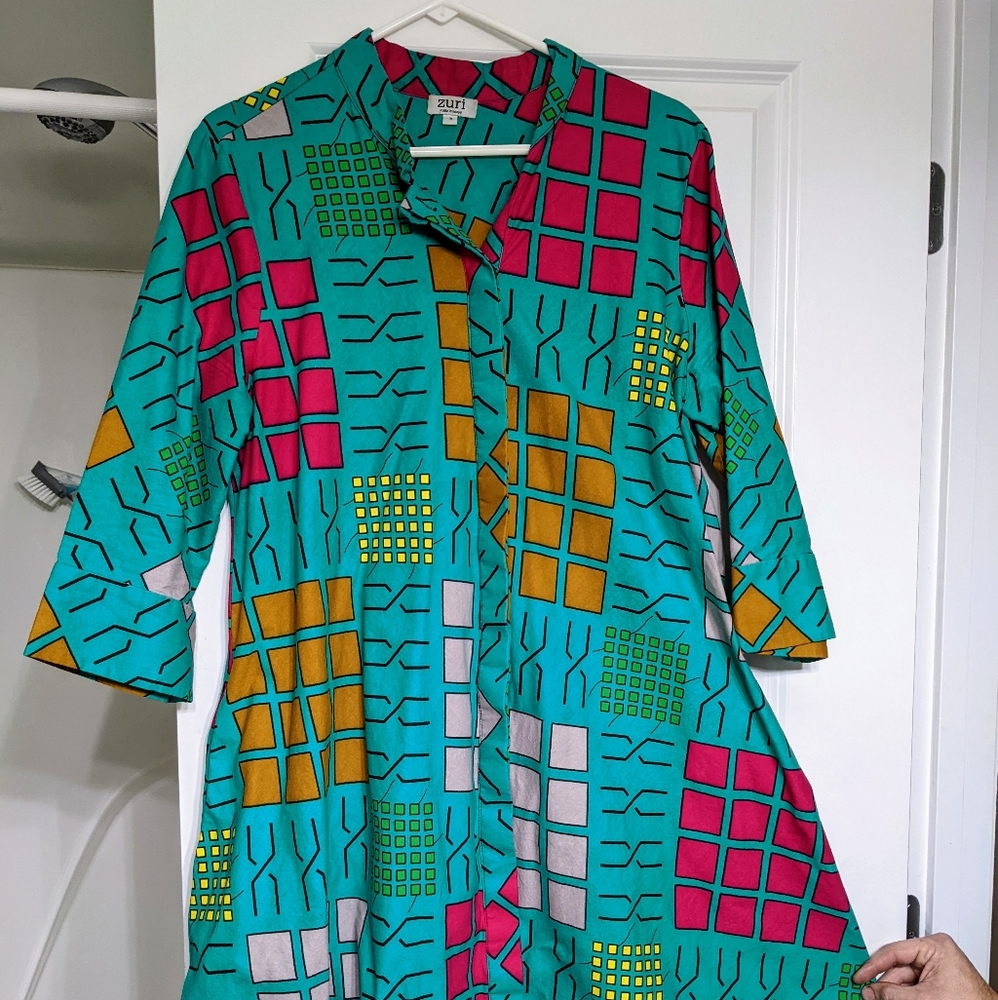 Zuri dress green size large